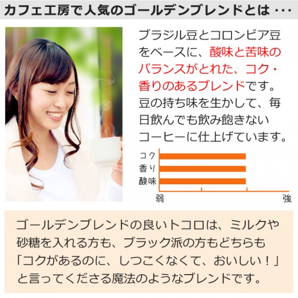 【2箱セットなら送料無料】贅沢ドリップ ゴールデンブレンド200袋(100P×2箱)【広島発☆コーヒー通販カフェ工房】