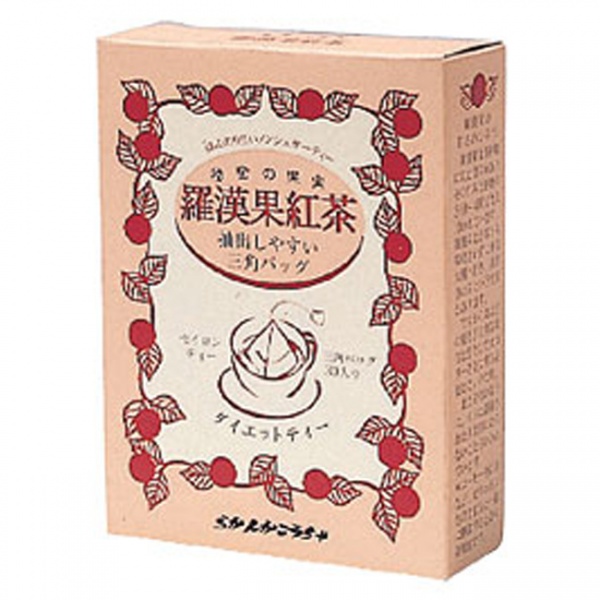 羅漢果紅茶三角ティーバッグ（2.2g×30個入）