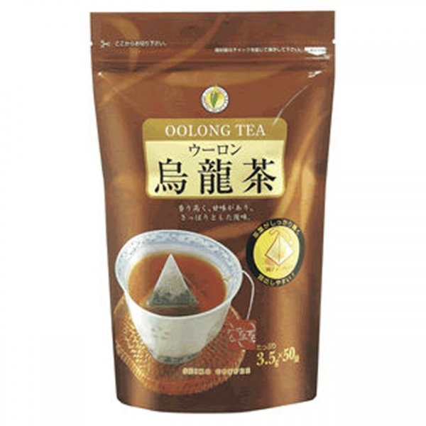 ウーロン茶三角バッグ(3.5g×50P)【広島発☆コーヒー通販カフェ工房】