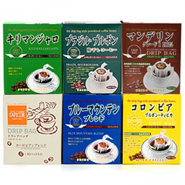6大産地ドリップコーヒーセット