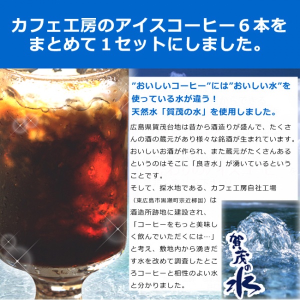 早割☆送料無料2018年リキッドアイスコーヒー6本セット