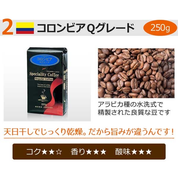 送料無料【福袋】レギュラーお試し2種セット（レギュラーコーヒー）