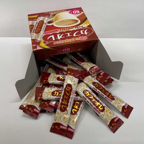 カフェオレスティック150 (50本箱入×3箱)【広島発☆コーヒー通販カフェ工房】