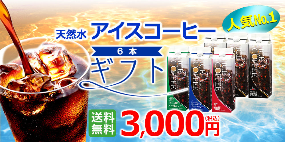 アイスコーヒーギフト6本セット