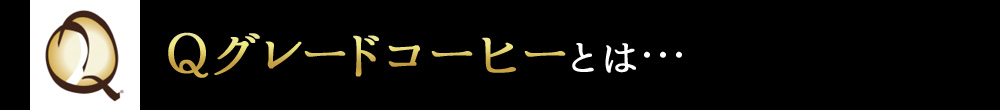 Qグレードコーヒーとは